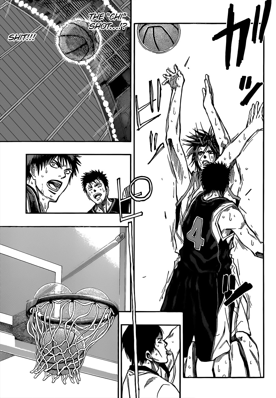 Kuroko no Basket Chapter 243 page 7 - Chapter 243: I've Already Won