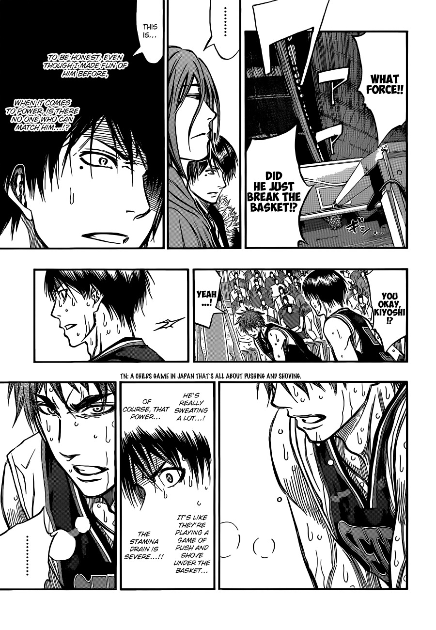 Kuroko no Basket Chapter 244 page 11 - Chapter 244: That Was Bad