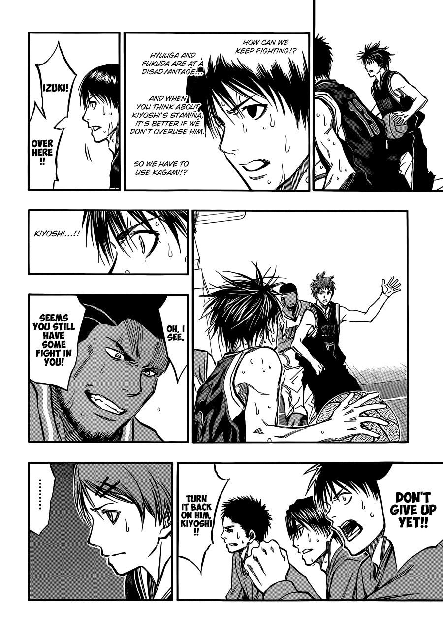 Kuroko no Basket Chapter 244 page 12 - Chapter 244: That Was Bad