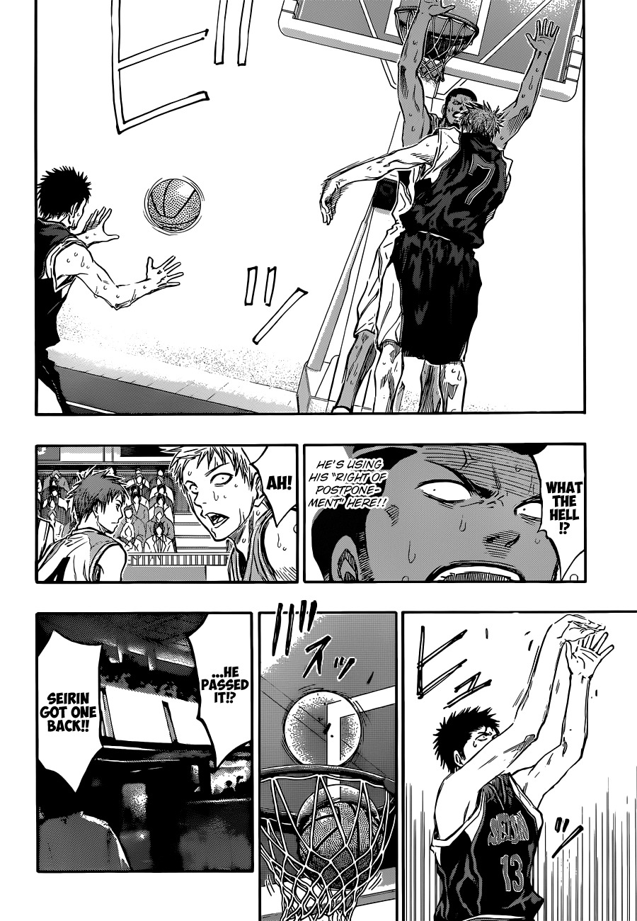 Kuroko no Basket Chapter 244 page 14 - Chapter 244: That Was Bad