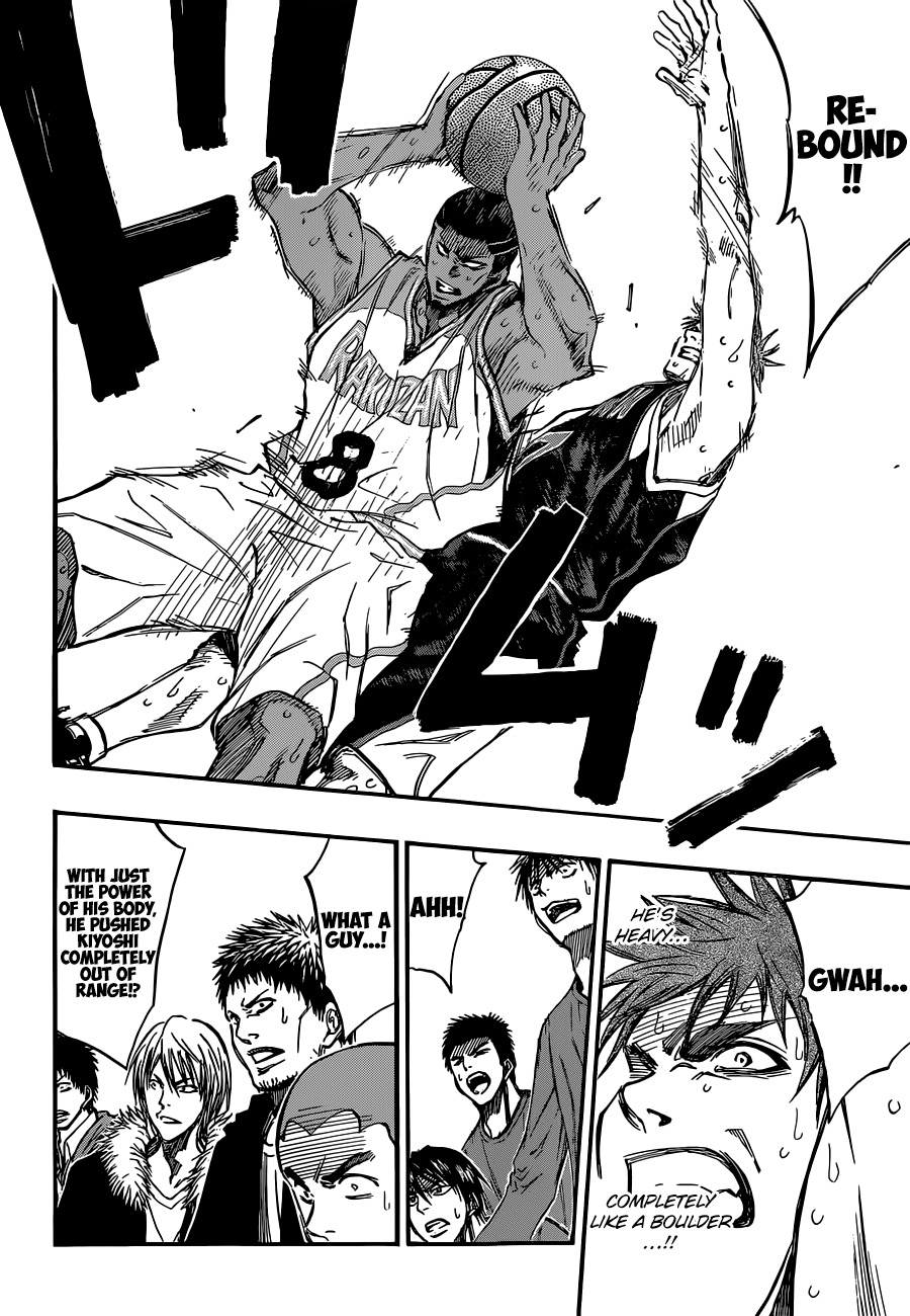 Kuroko no Basket Chapter 244 page 6 - Chapter 244: That Was Bad