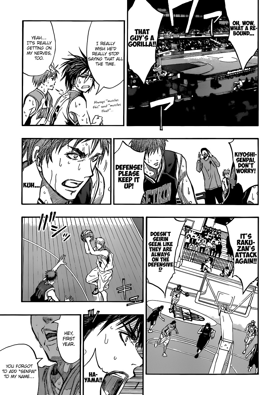 Kuroko no Basket Chapter 244 page 7 - Chapter 244: That Was Bad