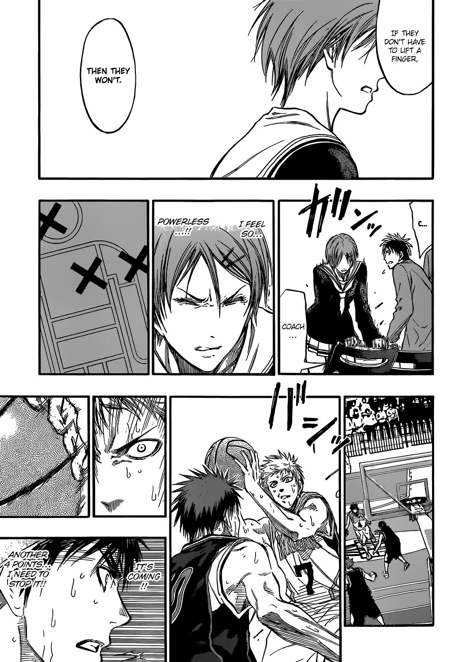 Kuroko no Basket Chapter 245 page 10 - Chapter 245: A Miracle Won't Happen