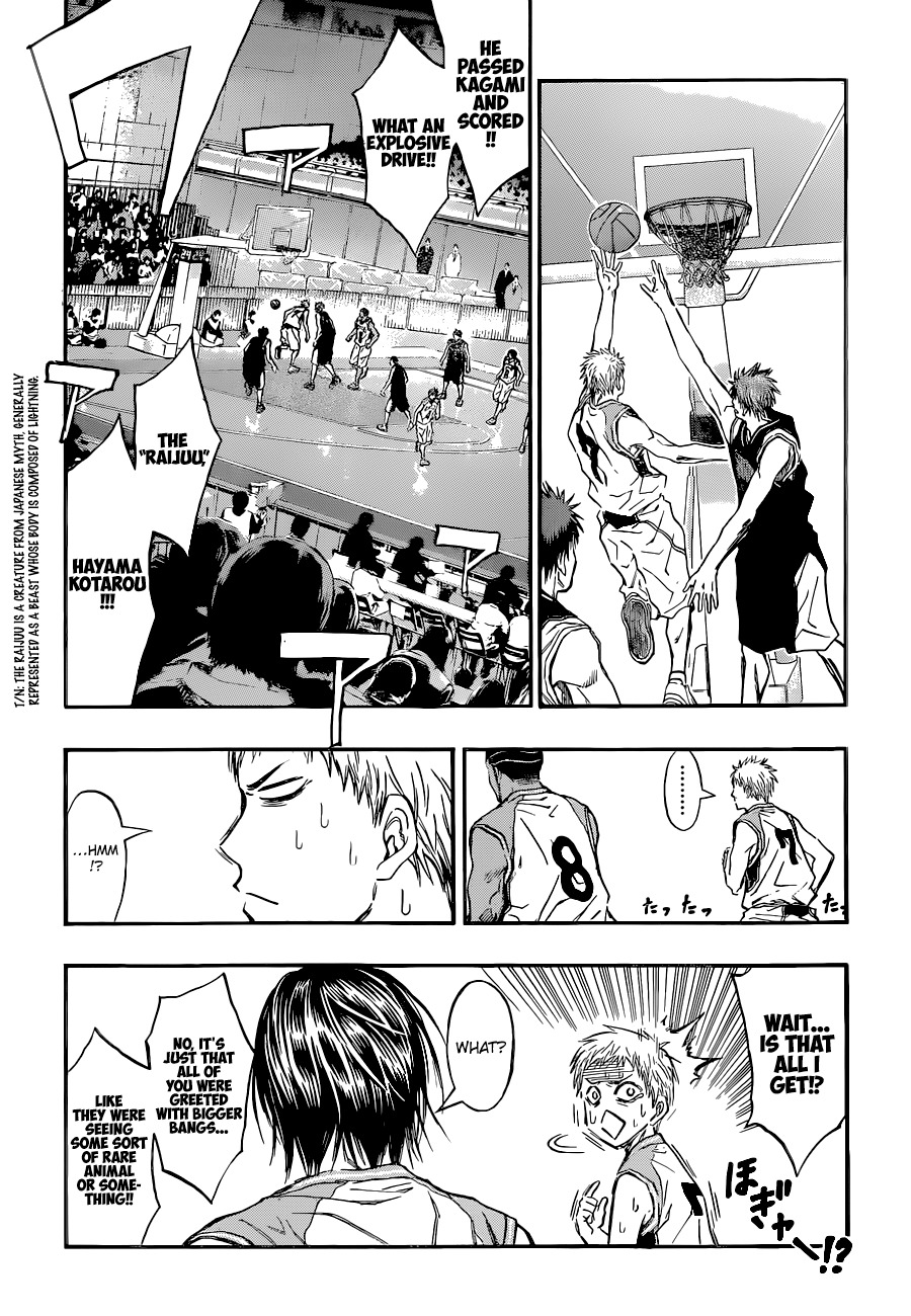 Kuroko no Basket Chapter 245 page 12 - Chapter 245: A Miracle Won't Happen