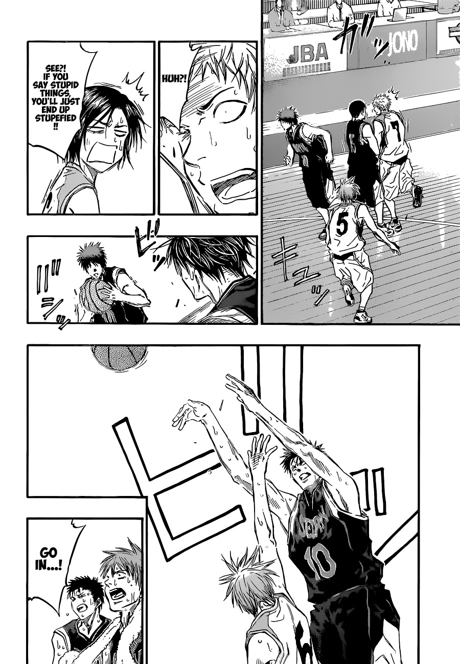 Kuroko no Basket Chapter 245 page 13 - Chapter 245: A Miracle Won't Happen