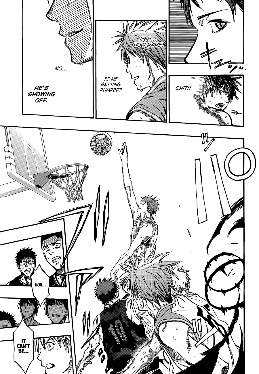 Kuroko no Basket Chapter 245 page 16 - Chapter 245: A Miracle Won't Happen