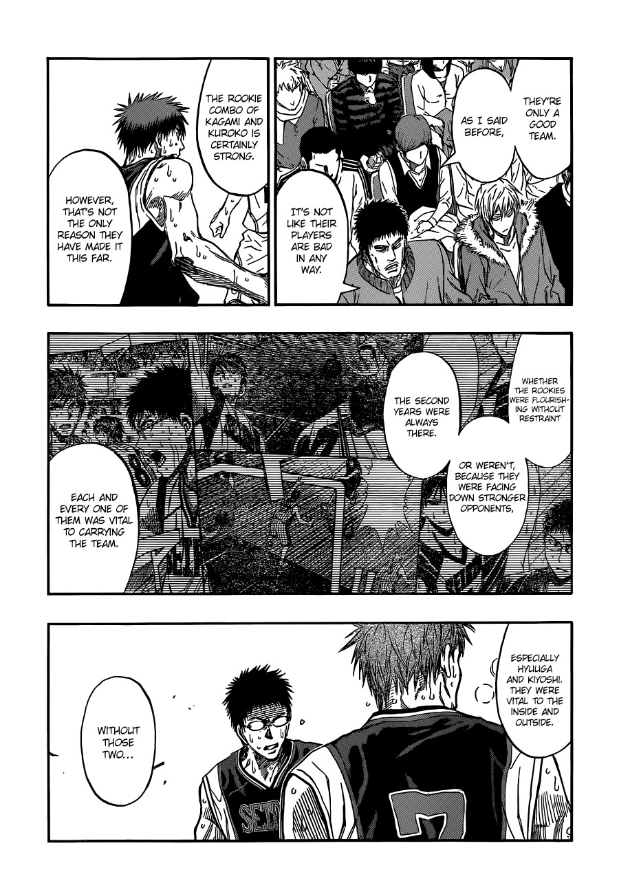 Kuroko no Basket Chapter 245 page 5 - Chapter 245: A Miracle Won't Happen
