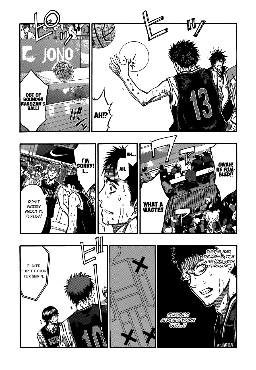 Kuroko no Basket Chapter 245 page 8 - Chapter 245: A Miracle Won't Happen