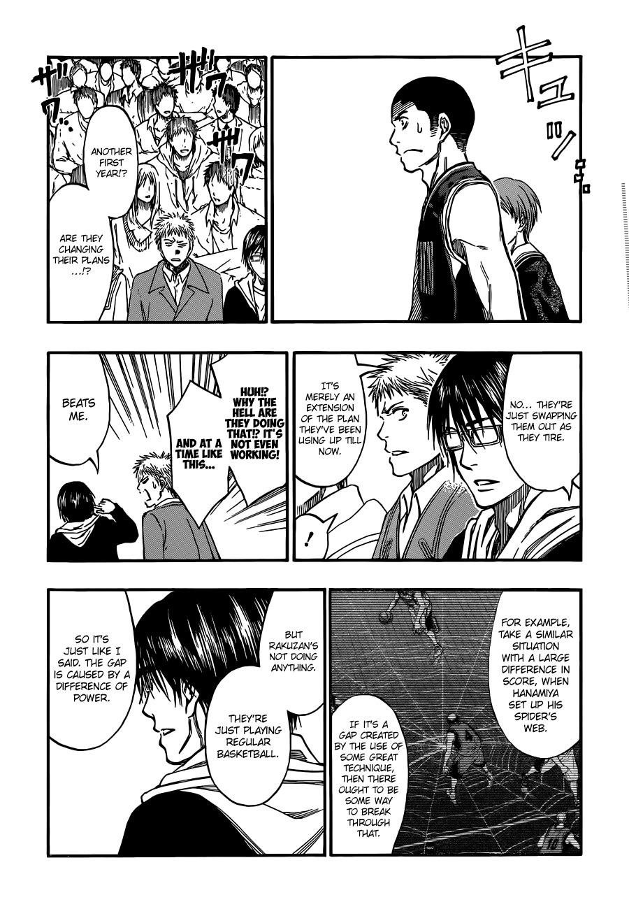 Kuroko no Basket Chapter 245 page 9 - Chapter 245: A Miracle Won't Happen