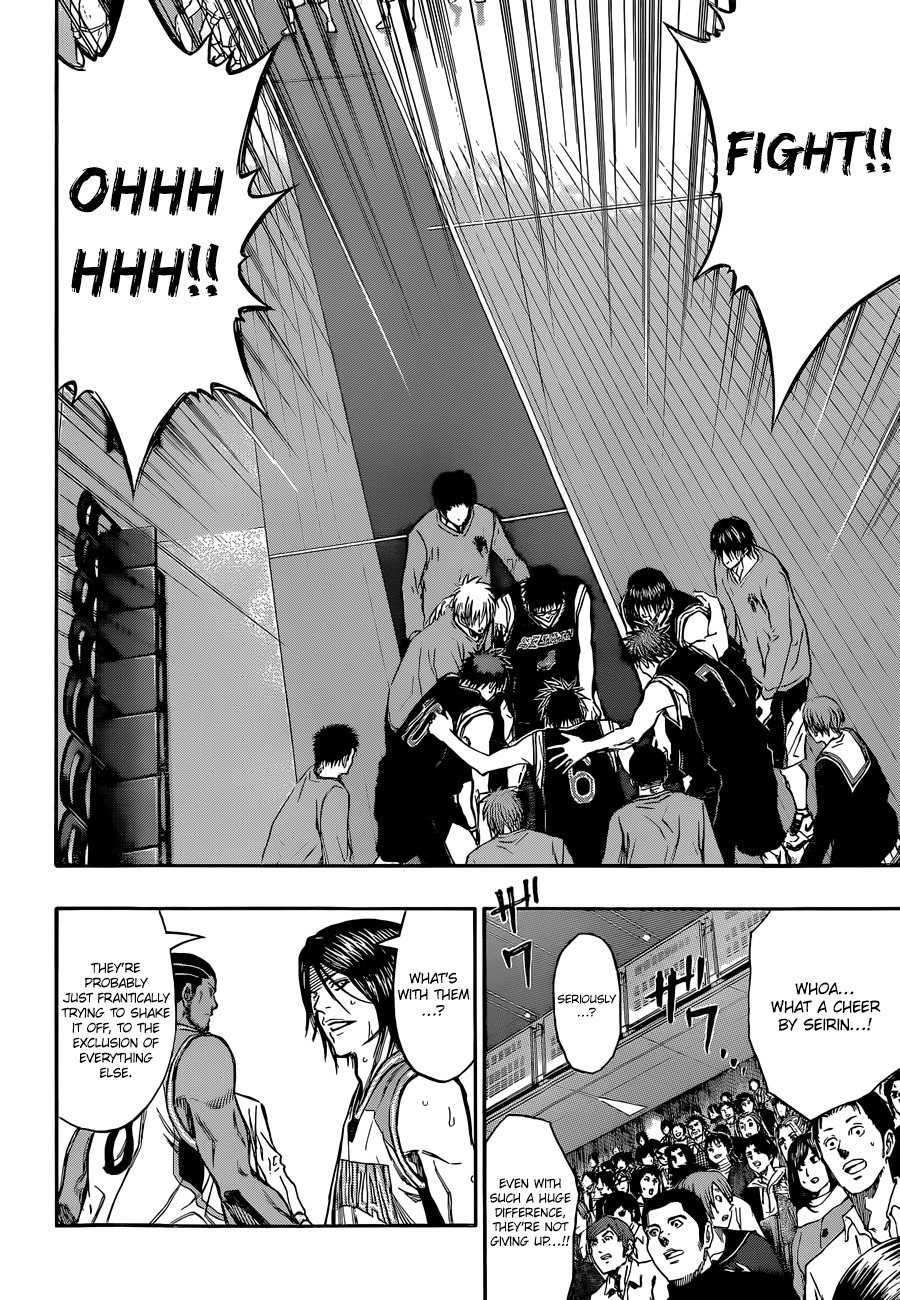 Kuroko no Basket Chapter 246 page 10 - Chapter 246: Not Good Enough