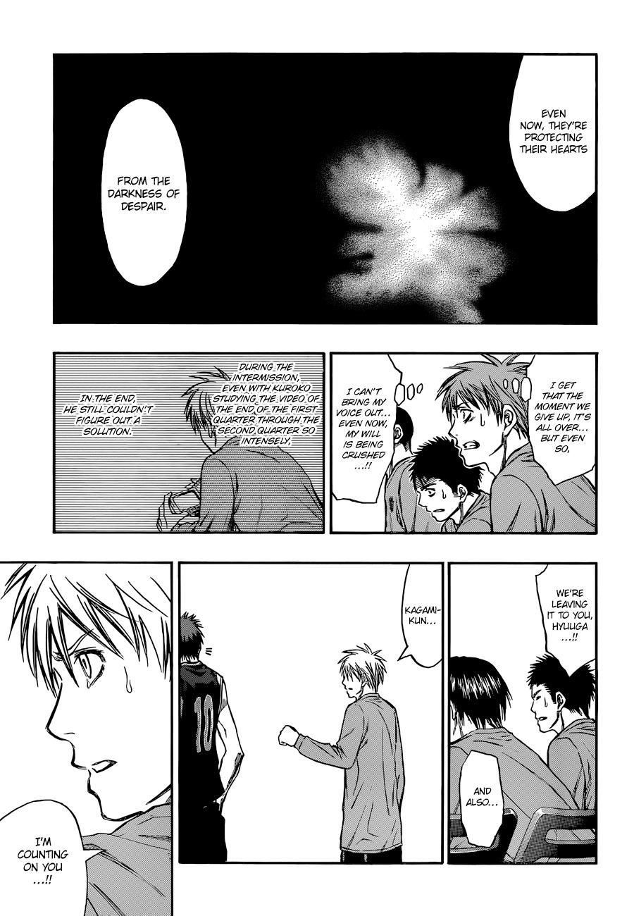 Kuroko no Basket Chapter 246 page 11 - Chapter 246: Not Good Enough