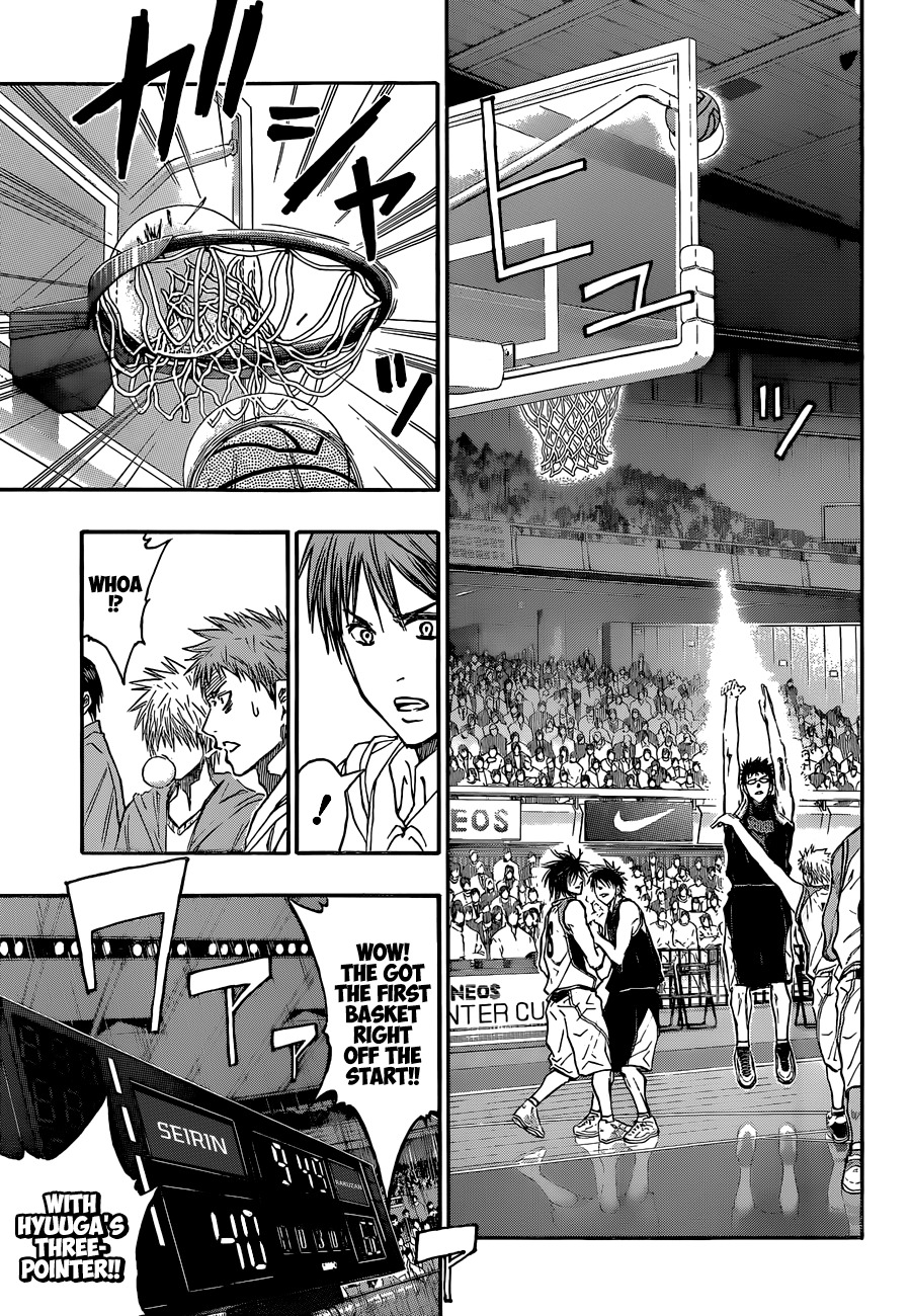 Kuroko no Basket Chapter 246 page 14 - Chapter 246: Not Good Enough