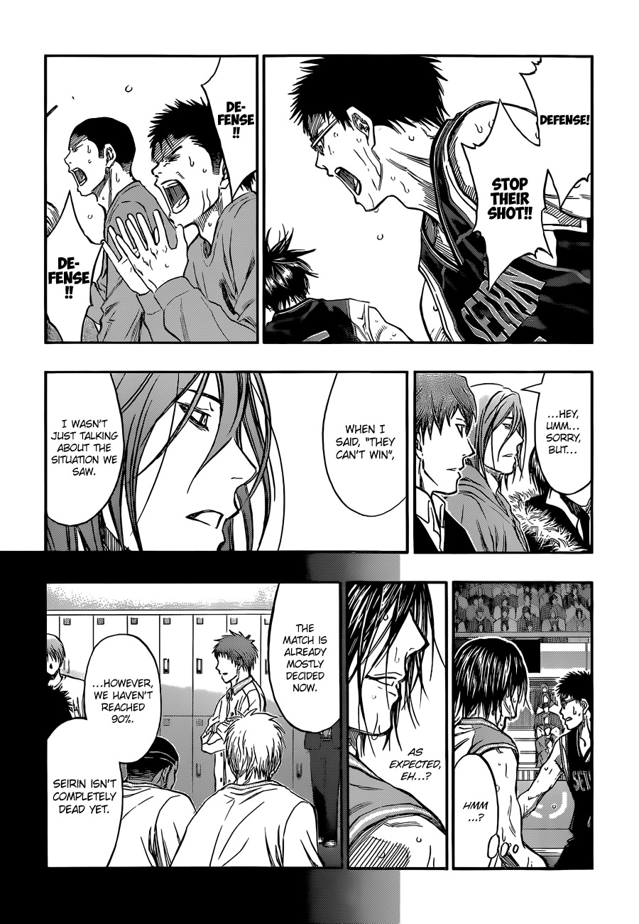 Kuroko no Basket Chapter 246 page 16 - Chapter 246: Not Good Enough