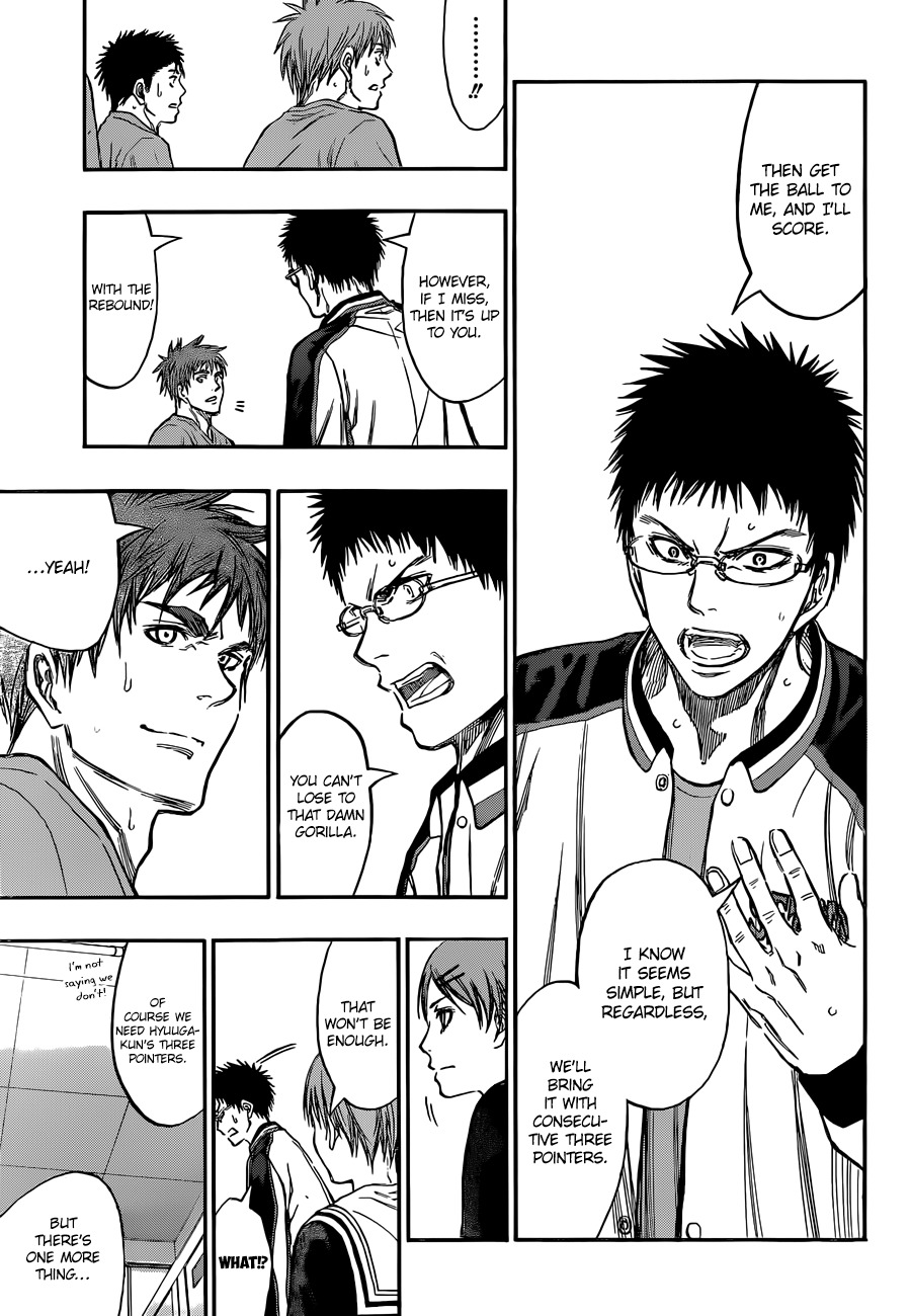 Kuroko no Basket Chapter 246 page 7 - Chapter 246: Not Good Enough