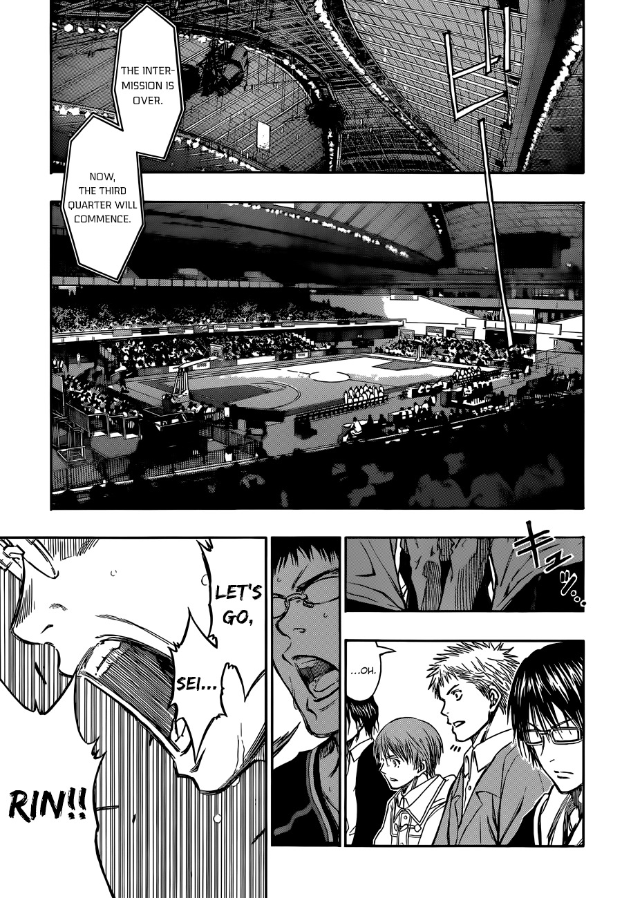 Kuroko no Basket Chapter 246 page 9 - Chapter 246: Not Good Enough