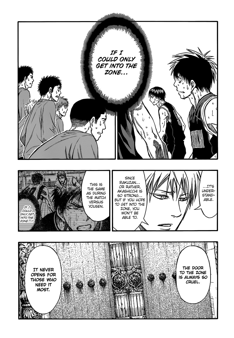 Kuroko no Basket Chapter 247 page 11 - Chapter 247: I Won't Accept It