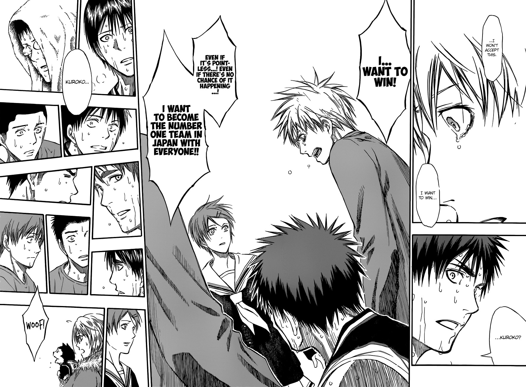 Kuroko no Basket Chapter 247 page 18 - Chapter 247: I Won't Accept It