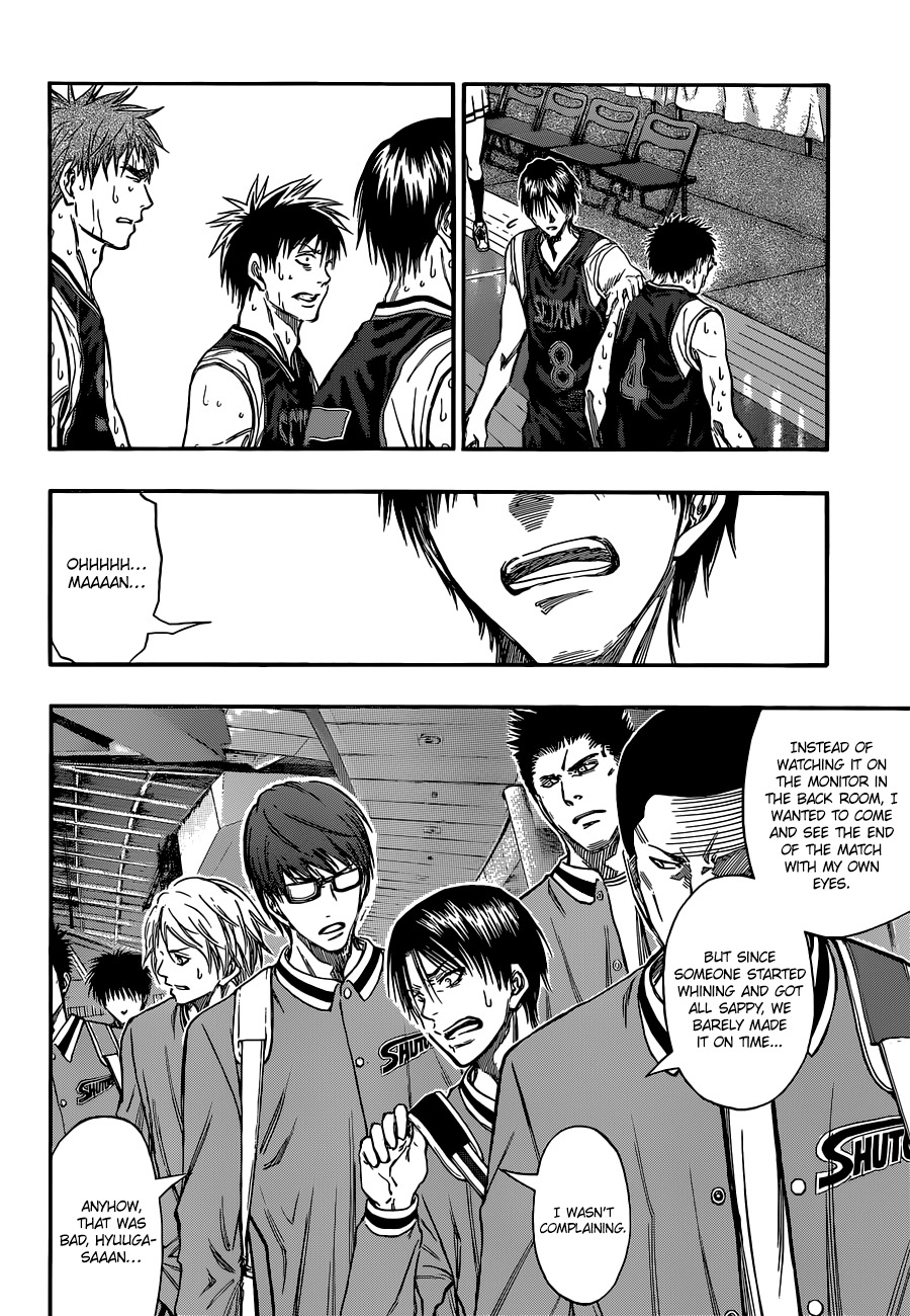 Kuroko no Basket Chapter 247 page 6 - Chapter 247: I Won't Accept It