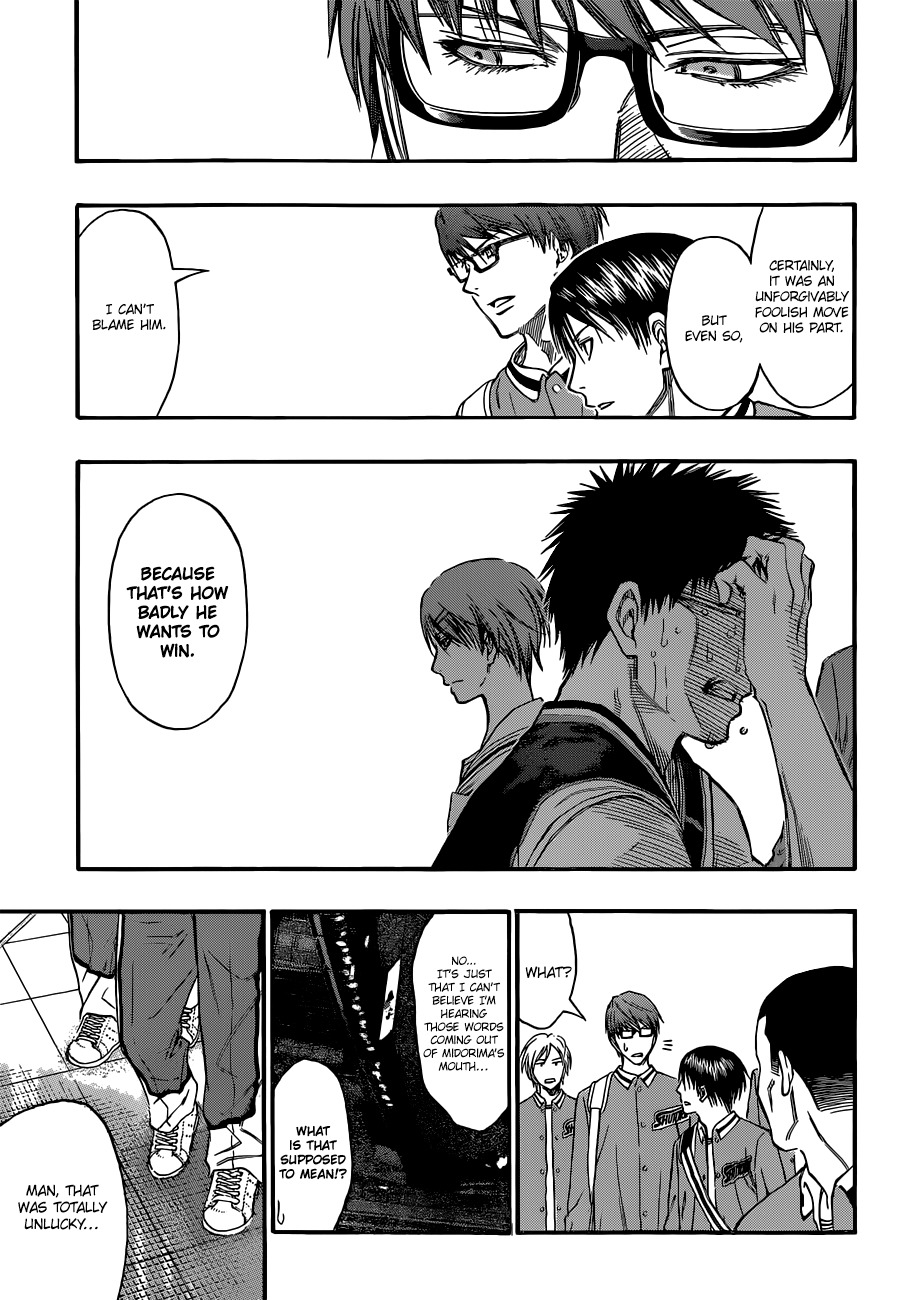 Kuroko no Basket Chapter 247 page 7 - Chapter 247: I Won't Accept It
