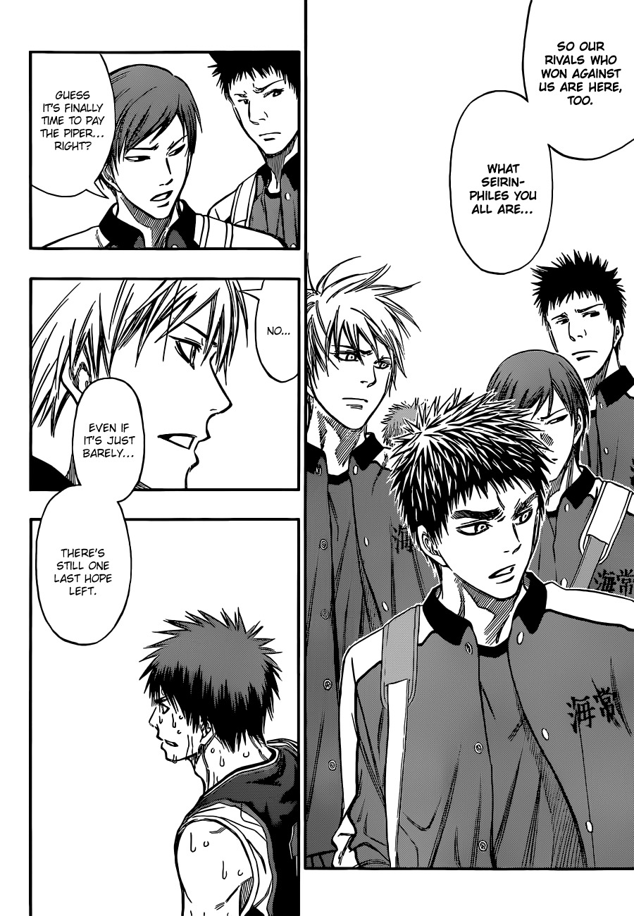 Kuroko no Basket Chapter 247 page 8 - Chapter 247: I Won't Accept It