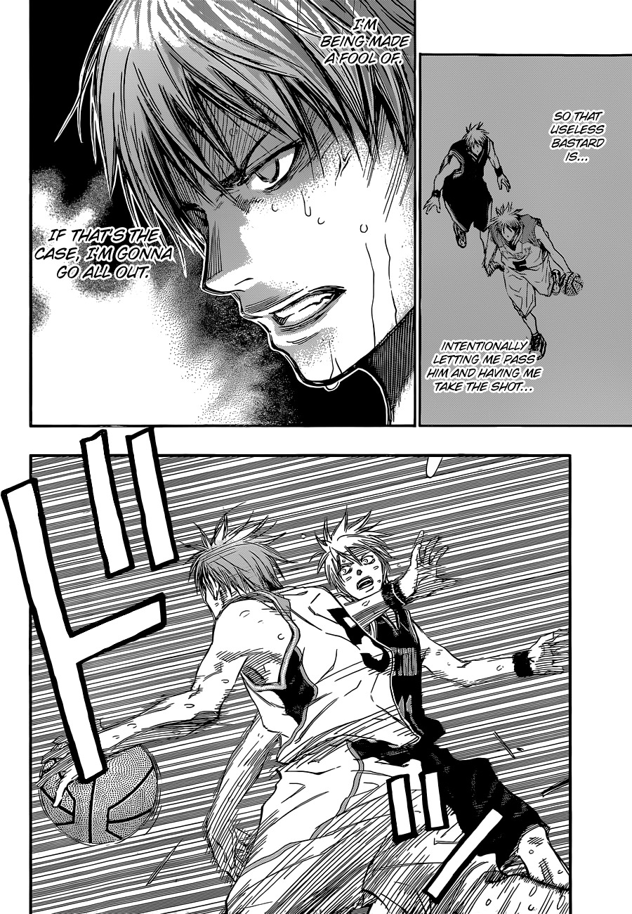 Kuroko no Basket Chapter 248 page 16 - Chapter 248: I Don't Feel Like Surrendering It Yet