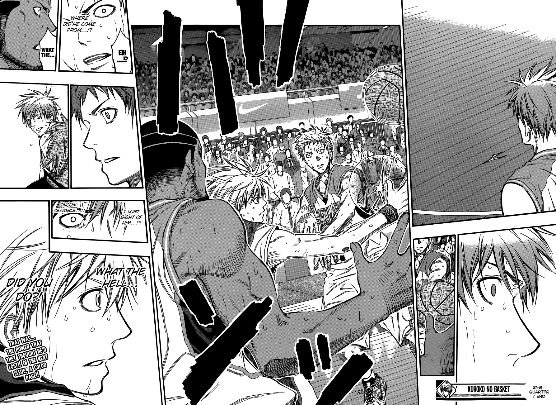 Kuroko no Basket Chapter 248 page 20 - Chapter 248: I Don't Feel Like Surrendering It Yet