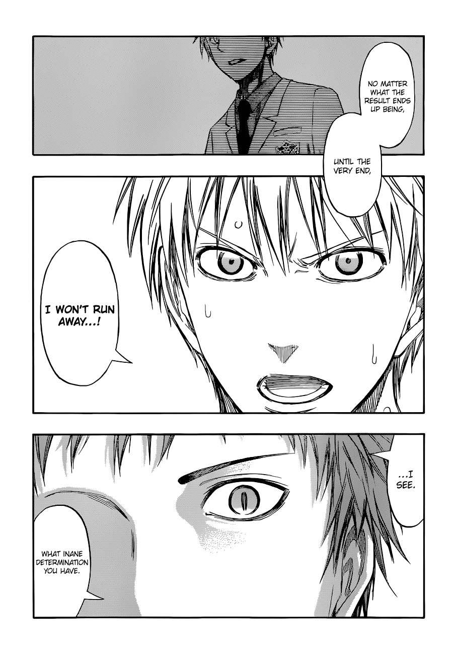 Kuroko no Basket Chapter 248 page 6 - Chapter 248: I Don't Feel Like Surrendering It Yet