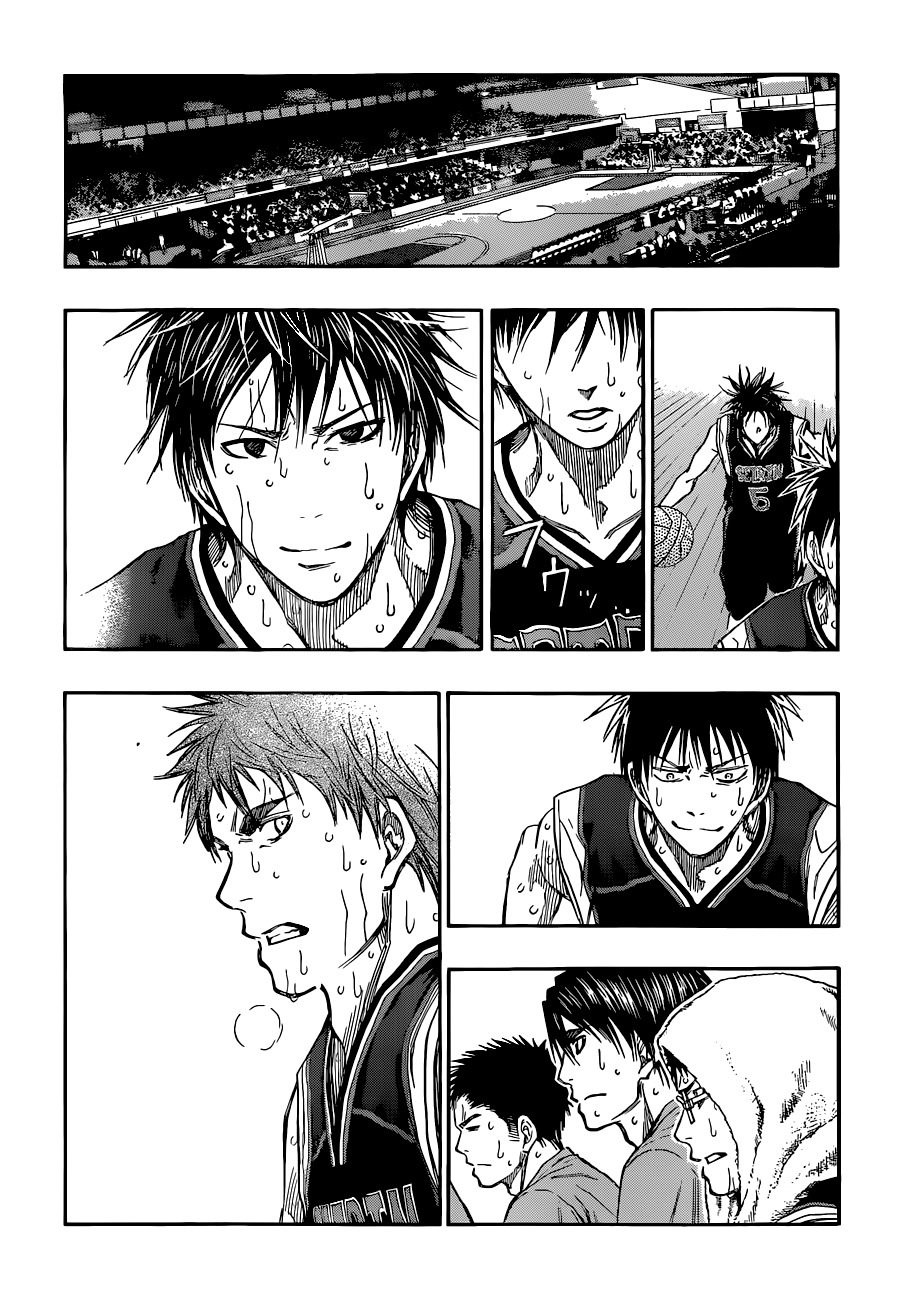 Kuroko no Basket Chapter 248 page 7 - Chapter 248: I Don't Feel Like Surrendering It Yet