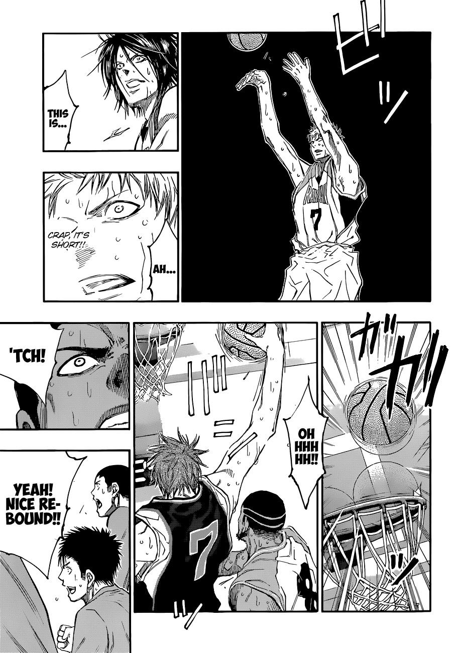 Kuroko no Basket Chapter 249 page 13 - Chapter 249: It All Starts Here