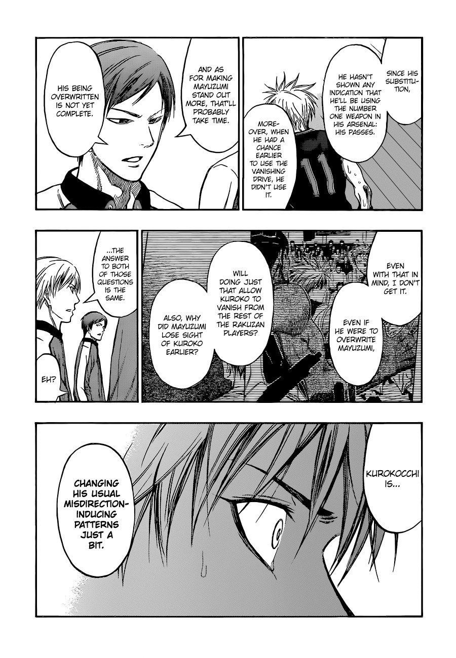 Kuroko no Basket Chapter 249 page 15 - Chapter 249: It All Starts Here