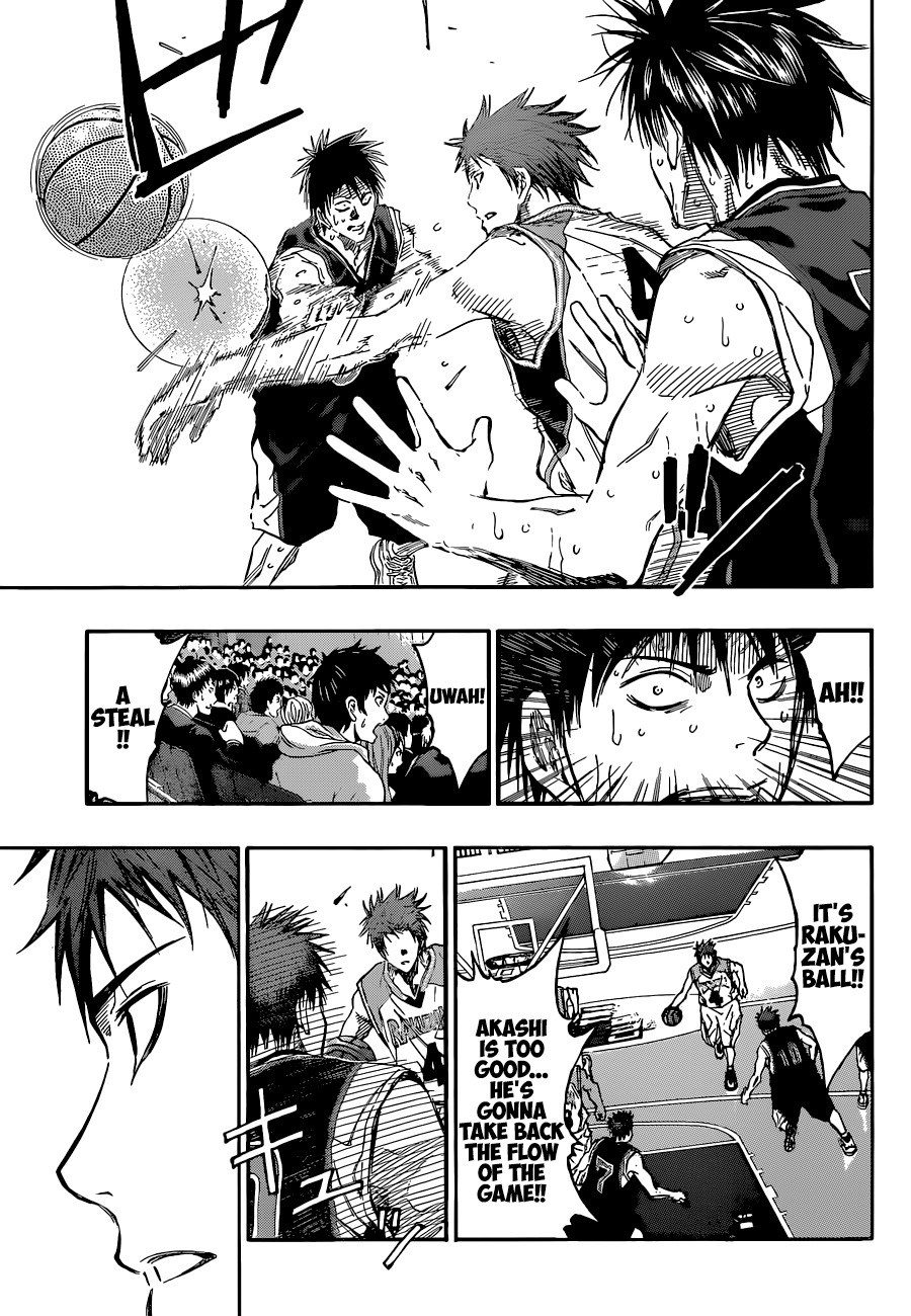 Kuroko no Basket Chapter 249 page 17 - Chapter 249: It All Starts Here