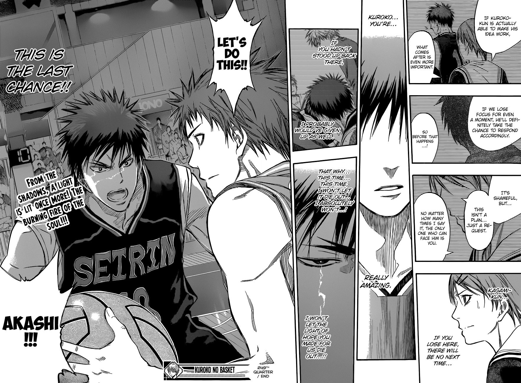 Kuroko no Basket Chapter 249 page 18 - Chapter 249: It All Starts Here