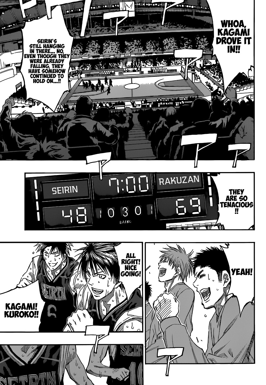 Kuroko no Basket Chapter 249 page 7 - Chapter 249: It All Starts Here