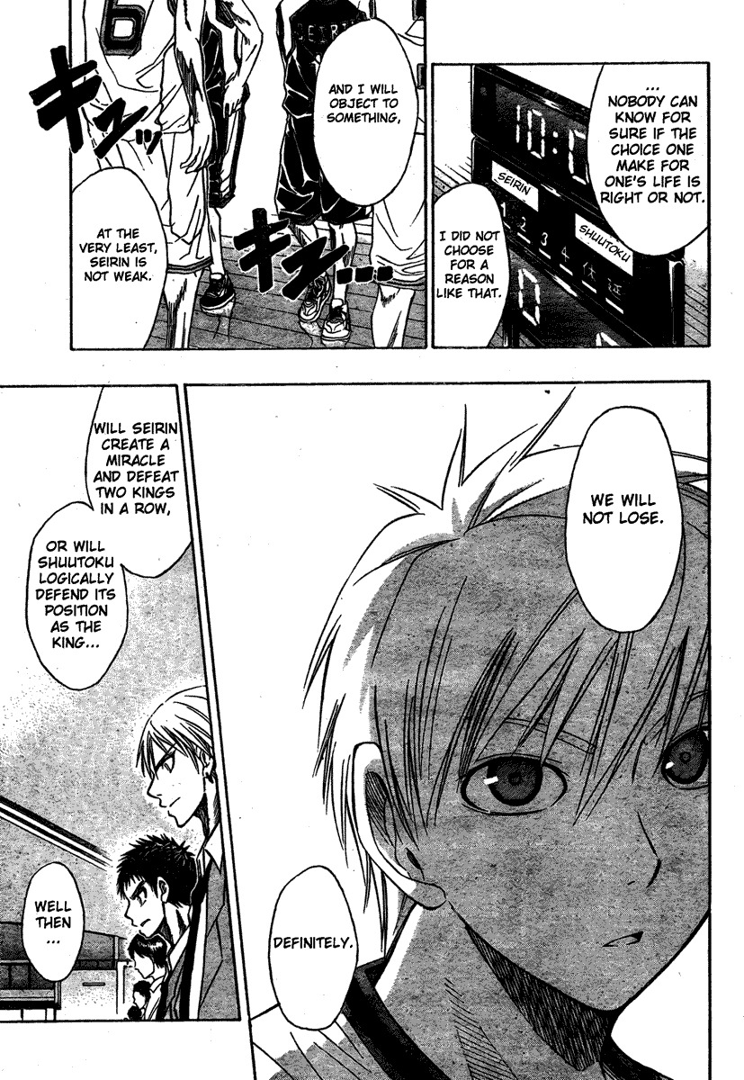 Kuroko no Basket Chapter 25 page 17 - Chapter 25: Well Then...