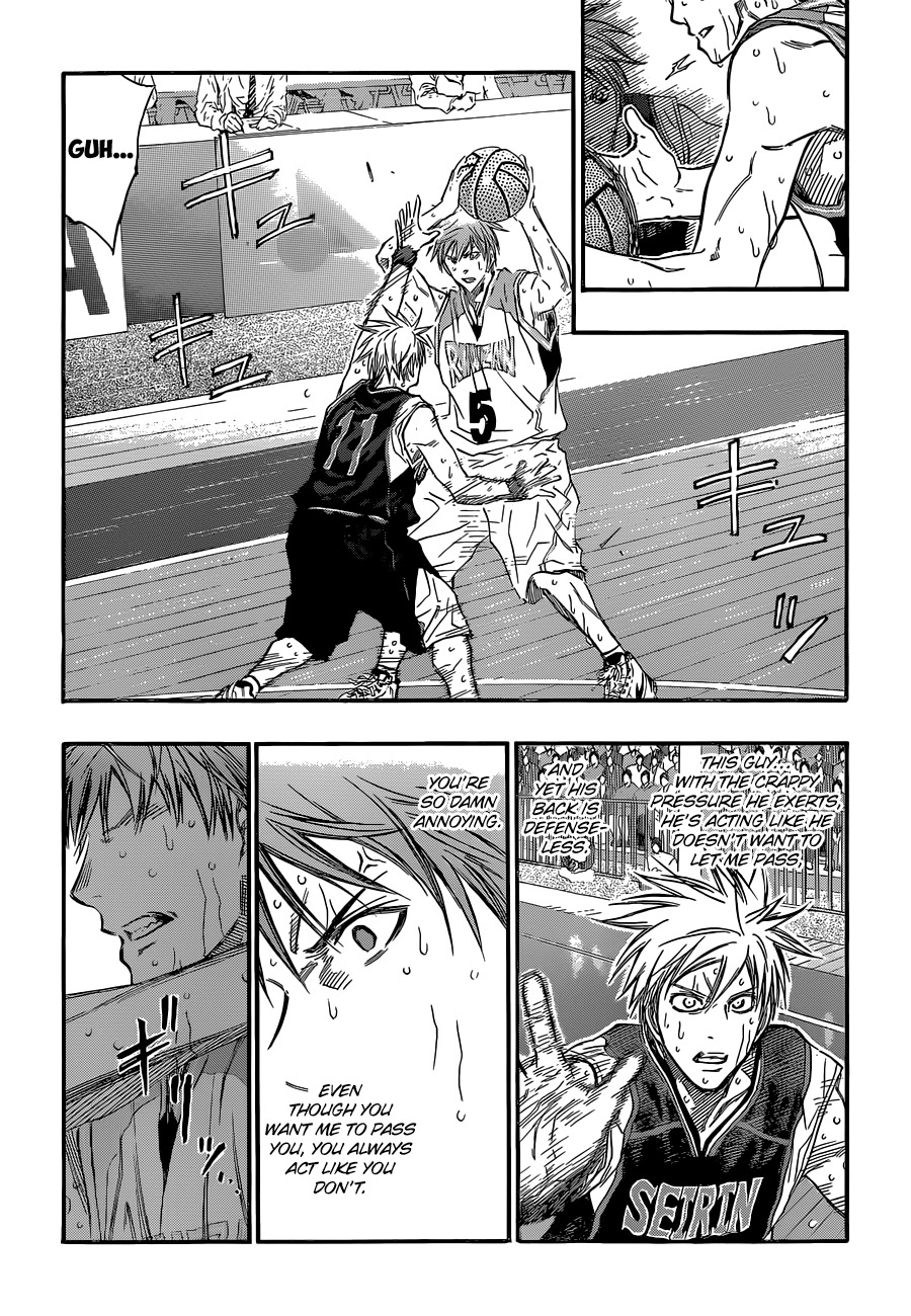 Kuroko no Basket Chapter 250 page 14 - Chapter 250: The Weight Of Determination