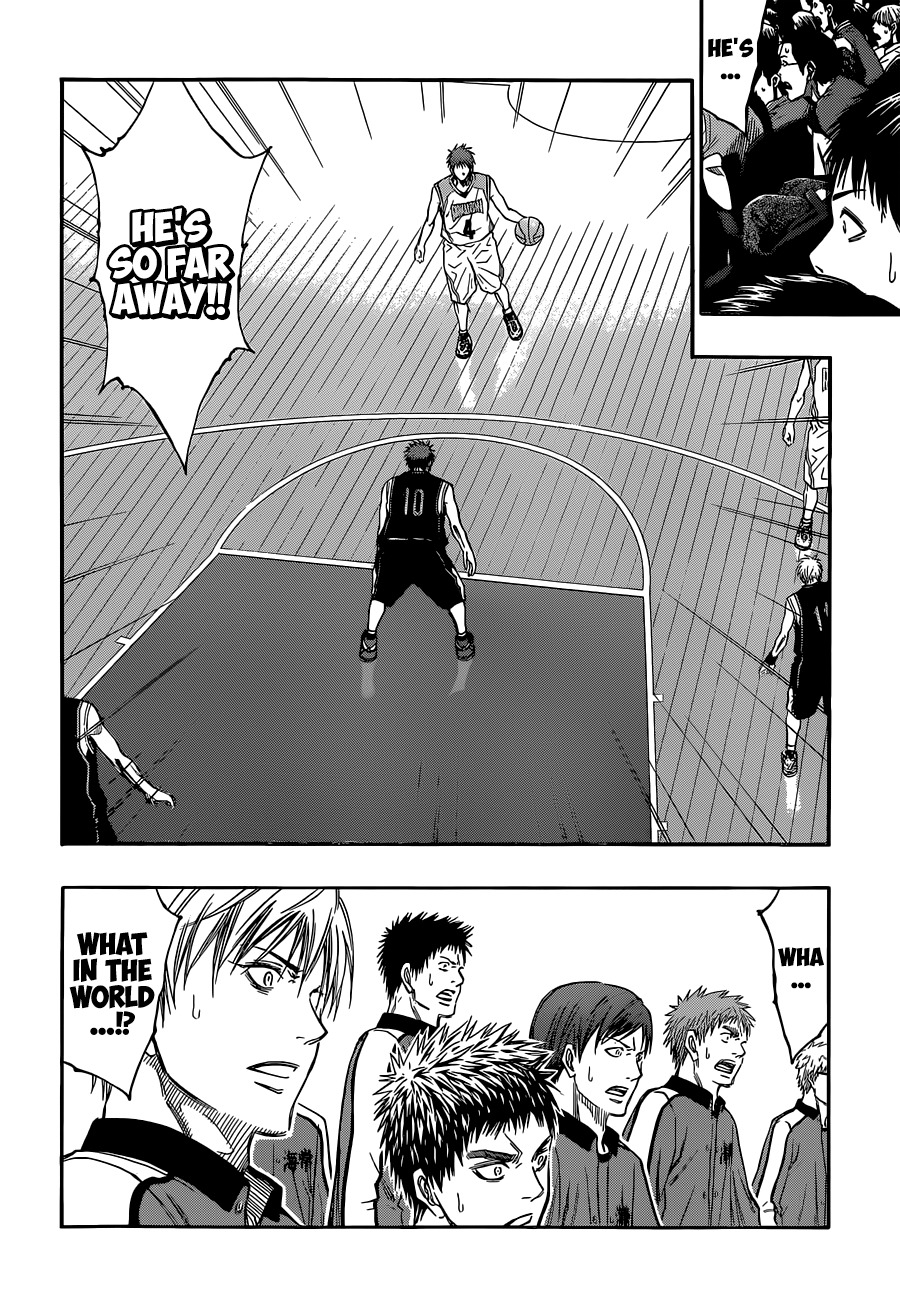 Kuroko no Basket Chapter 250 page 5 - Chapter 250: The Weight Of Determination
