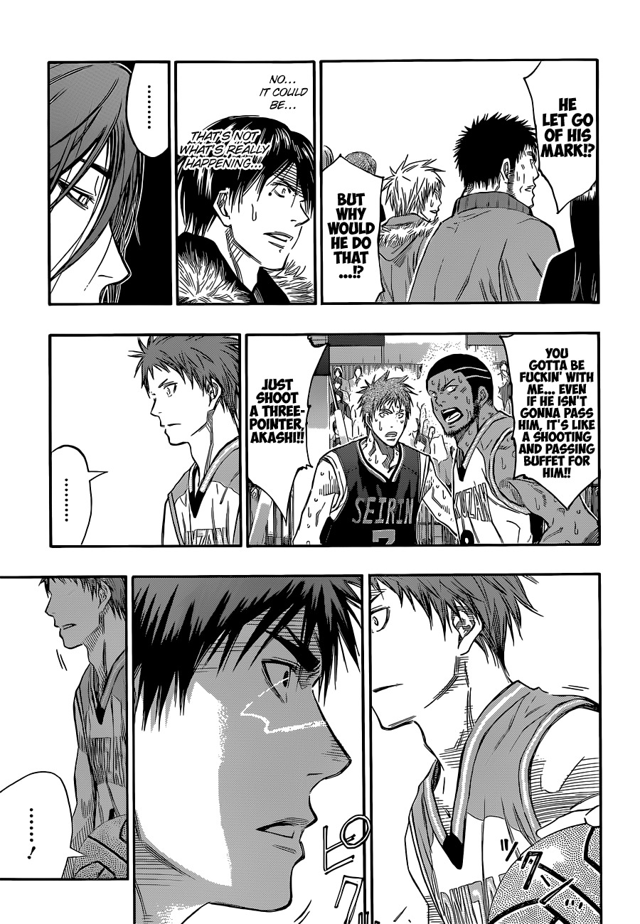 Kuroko no Basket Chapter 250 page 6 - Chapter 250: The Weight Of Determination
