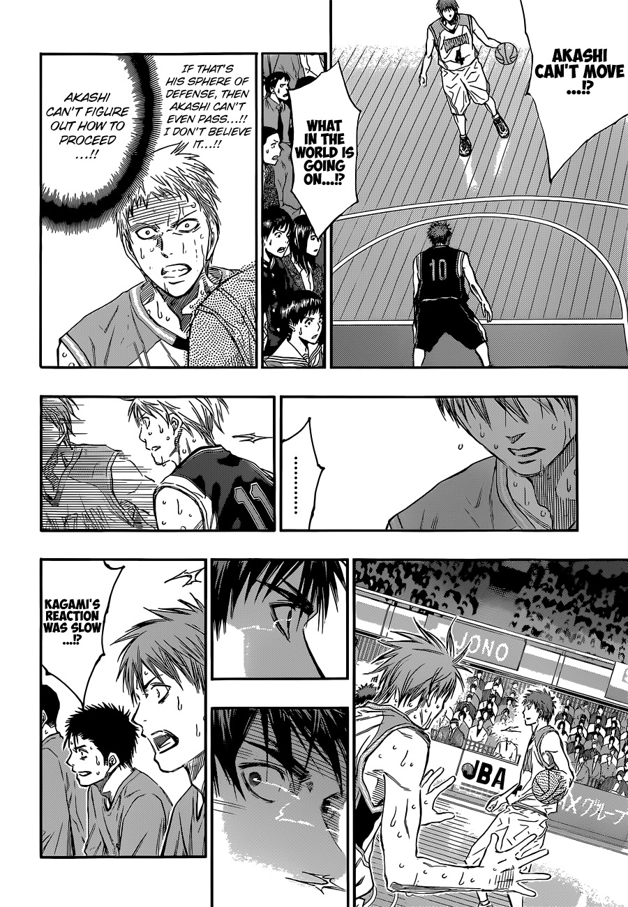 Kuroko no Basket Chapter 250 page 9 - Chapter 250: The Weight Of Determination