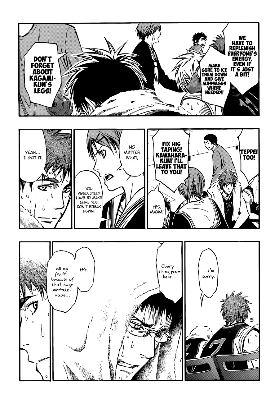 Kuroko no Basket Chapter 251 page 11 - Chapter 251: I Still Have A Use For You