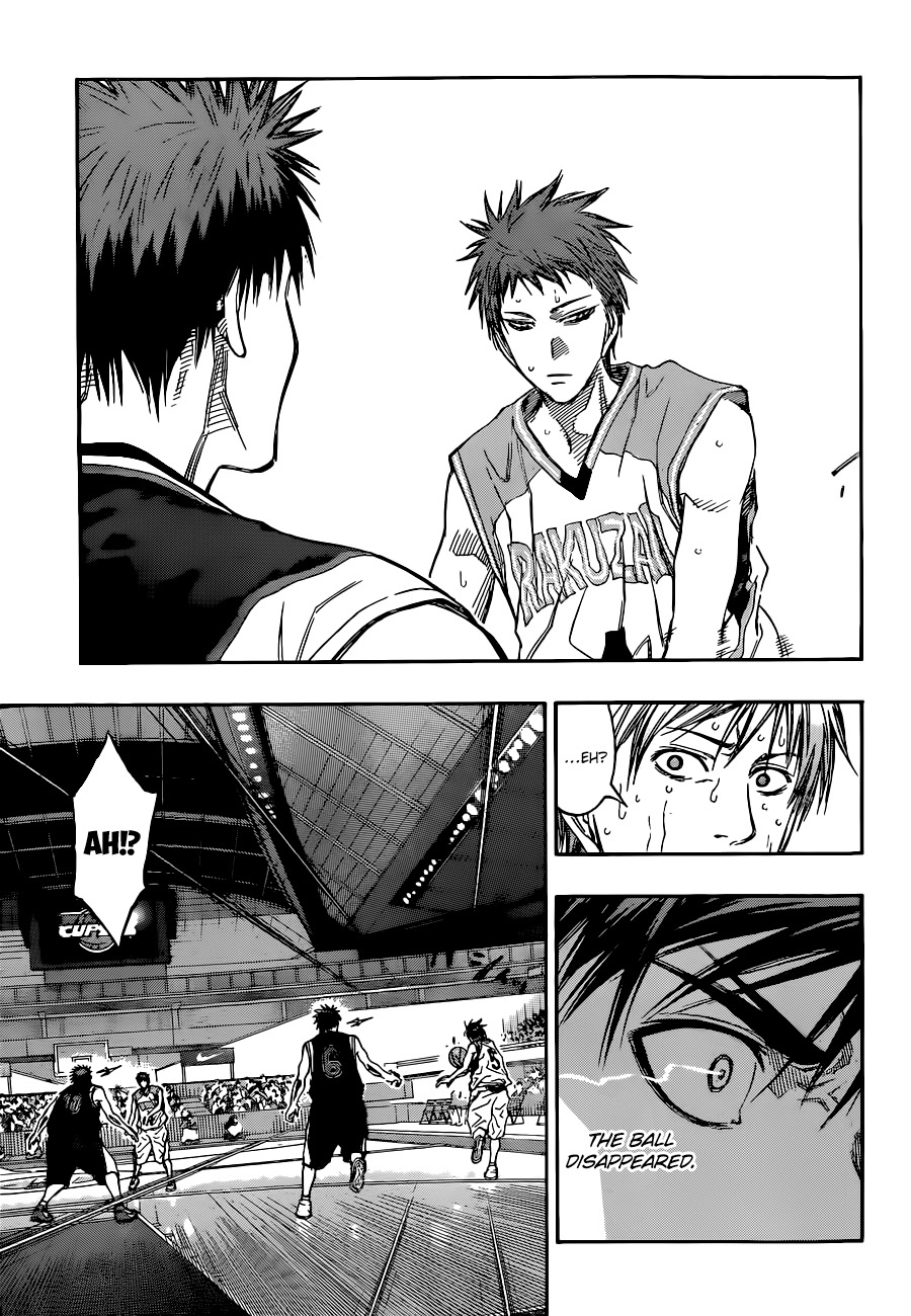 Kuroko no Basket Chapter 251 page 19 - Chapter 251: I Still Have A Use For You