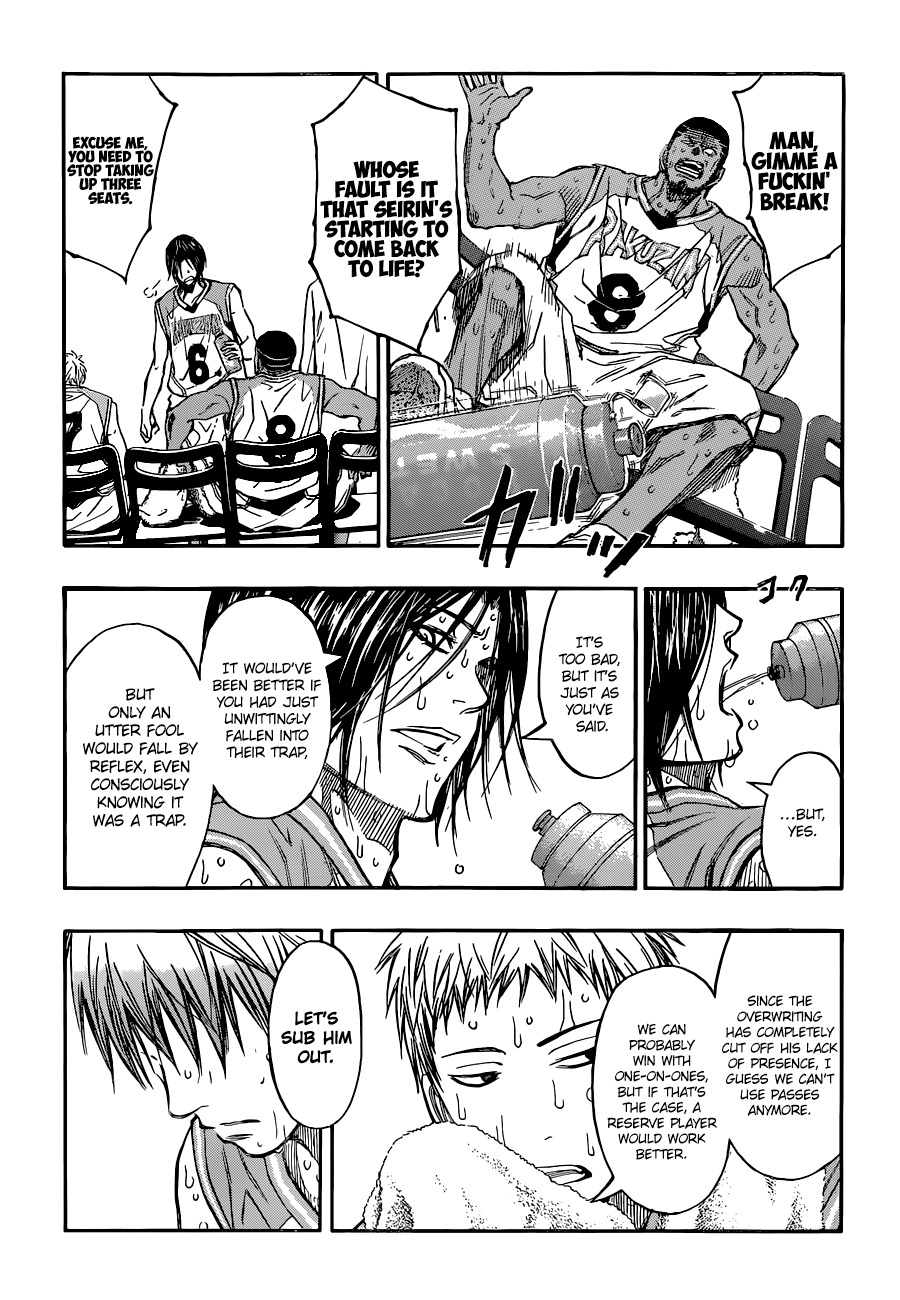 Kuroko no Basket Chapter 251 page 9 - Chapter 251: I Still Have A Use For You