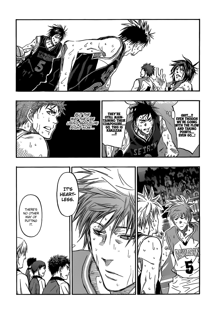 Kuroko no Basket Chapter 252 page 10 - Chapter 252: A Llama Once Told Me