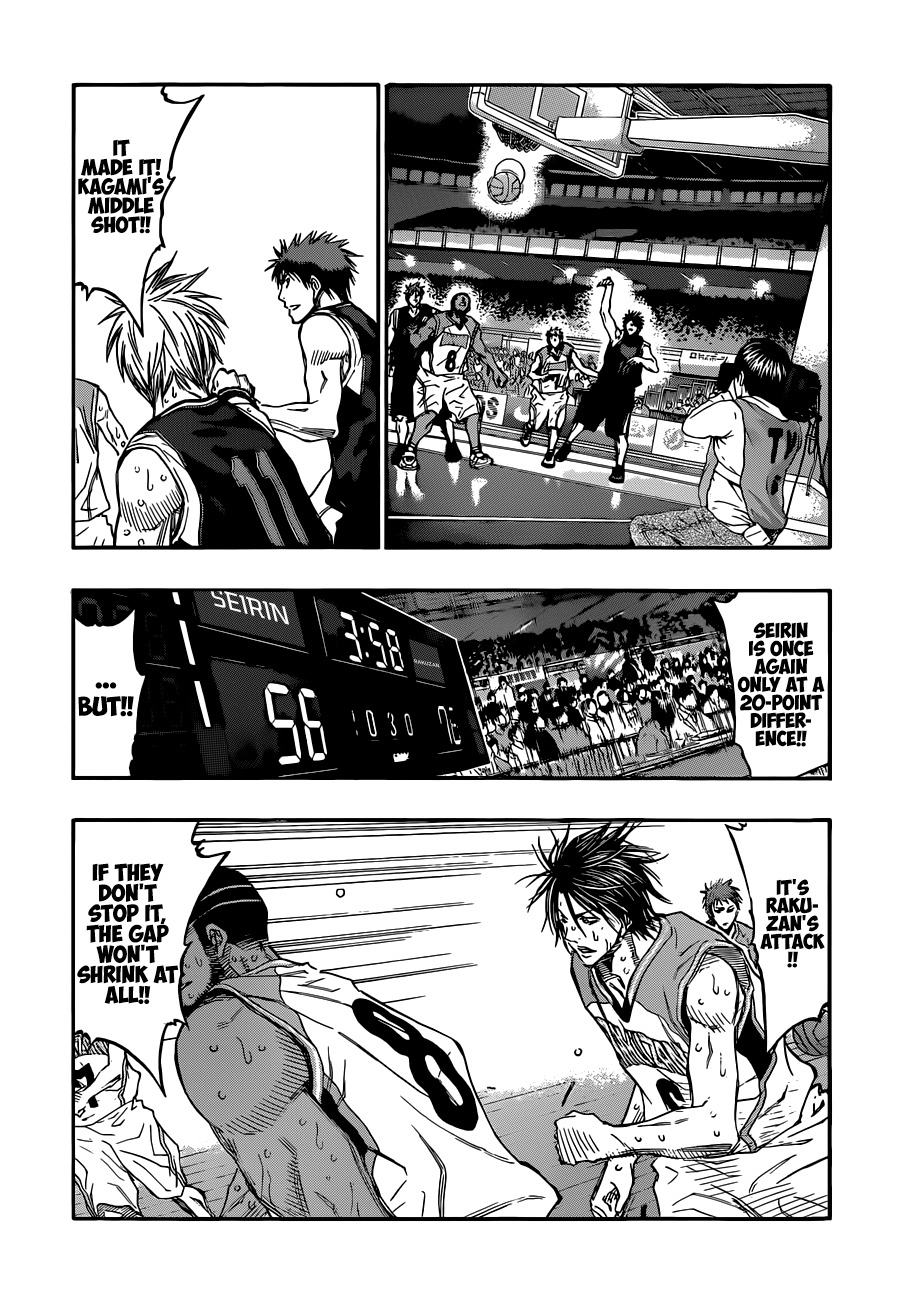 Kuroko no Basket Chapter 252 page 12 - Chapter 252: A Llama Once Told Me