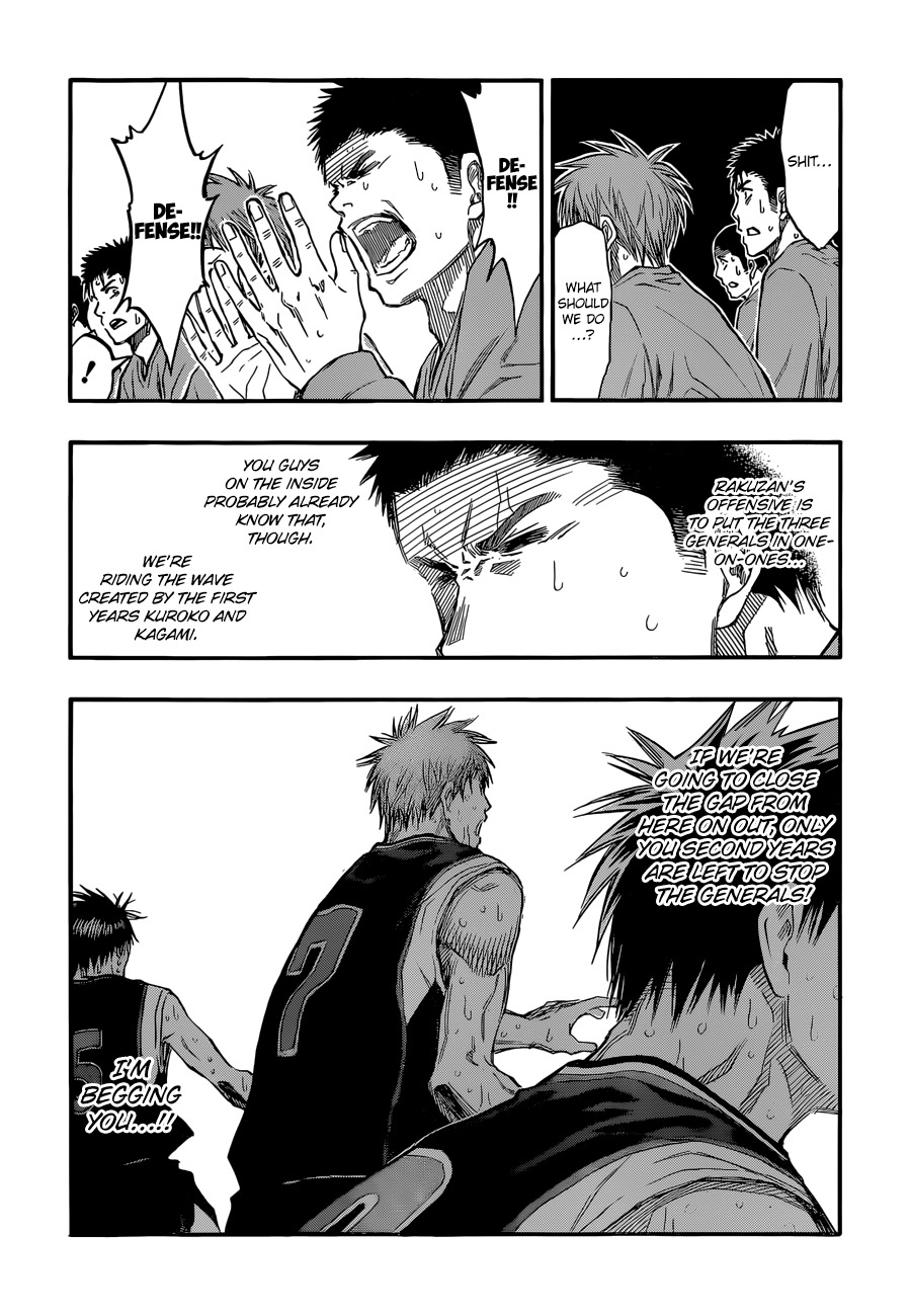 Kuroko no Basket Chapter 252 page 13 - Chapter 252: A Llama Once Told Me