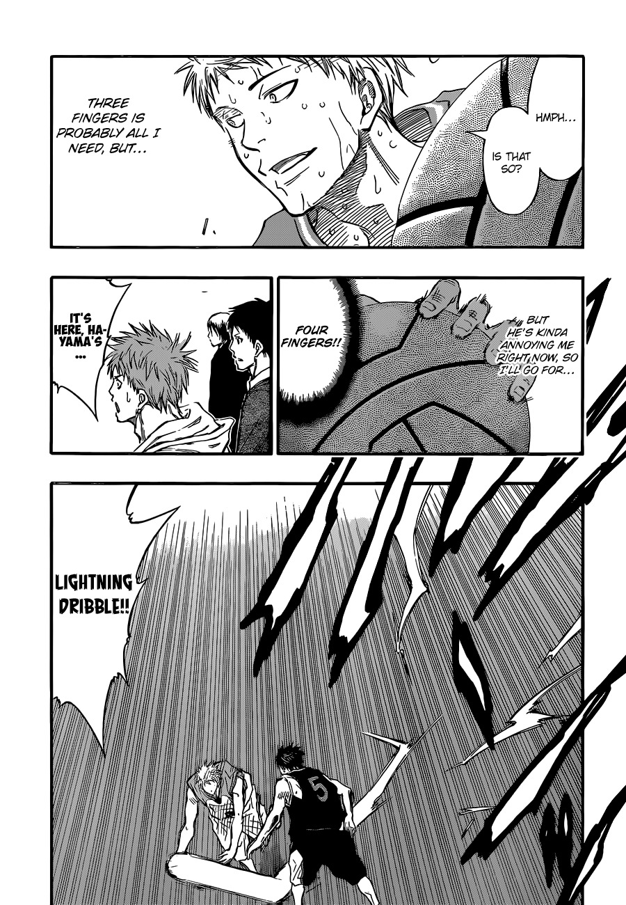 Kuroko no Basket Chapter 252 page 16 - Chapter 252: A Llama Once Told Me