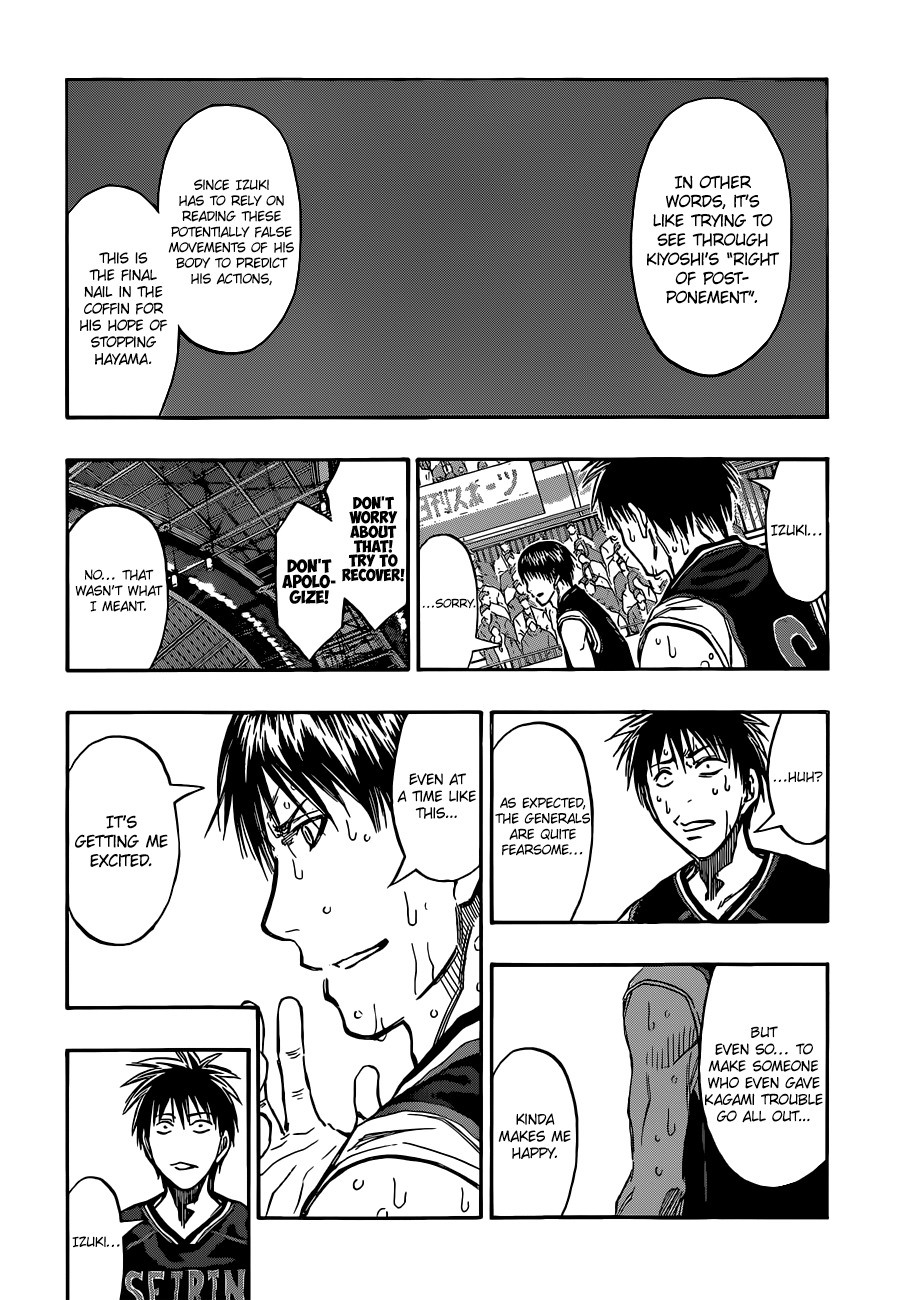 Kuroko no Basket Chapter 253 page 11 - Chapter 253: Leave This To Me