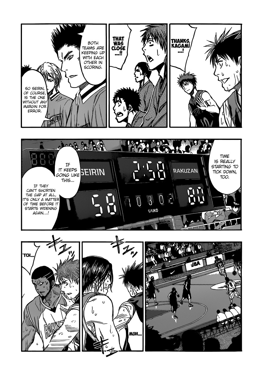 Kuroko no Basket Chapter 253 page 18 - Chapter 253: Leave This To Me