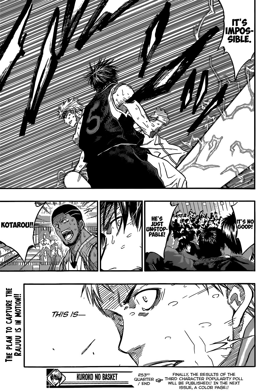 Kuroko no Basket Chapter 253 page 20 - Chapter 253: Leave This To Me