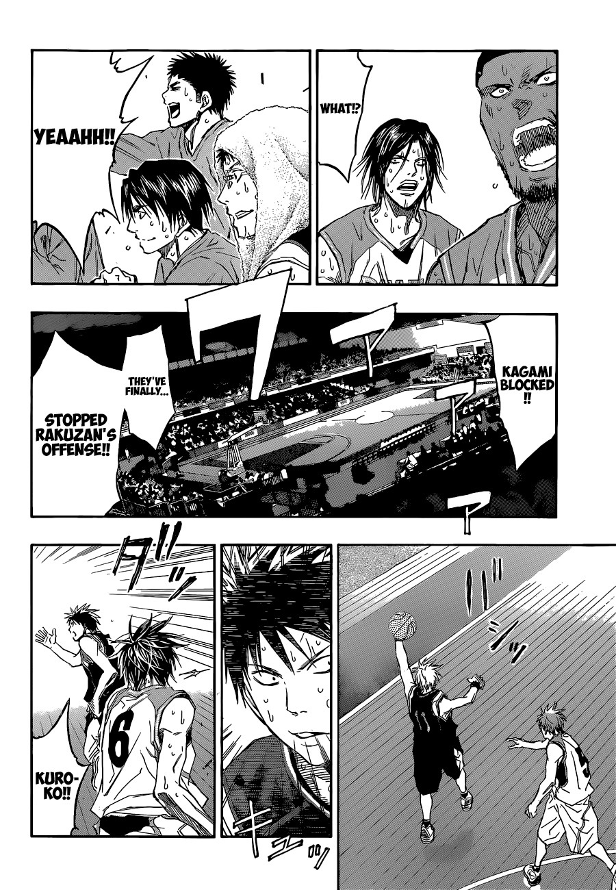 Kuroko no Basket Chapter 254 page 12 - Chapter 254: I Can't Match Him