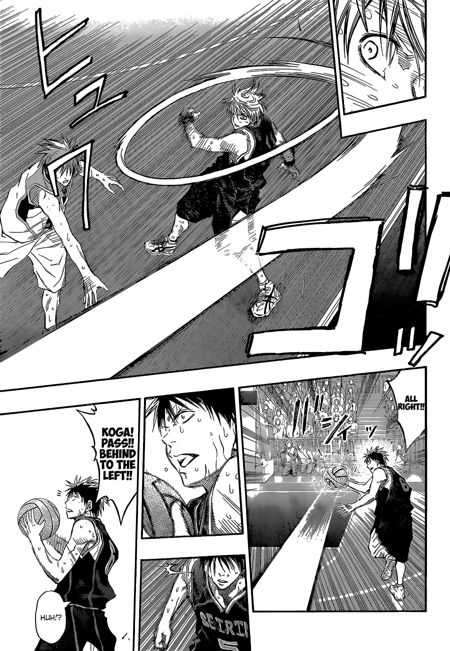 Kuroko no Basket Chapter 254 page 13 - Chapter 254: I Can't Match Him